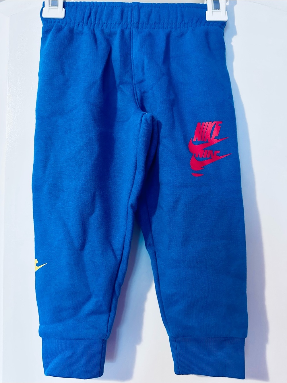 BNWT Nike Kids' Blue 2-Piece Set with Red and Yellow Logo - Sportswear - Picture 3 of 5